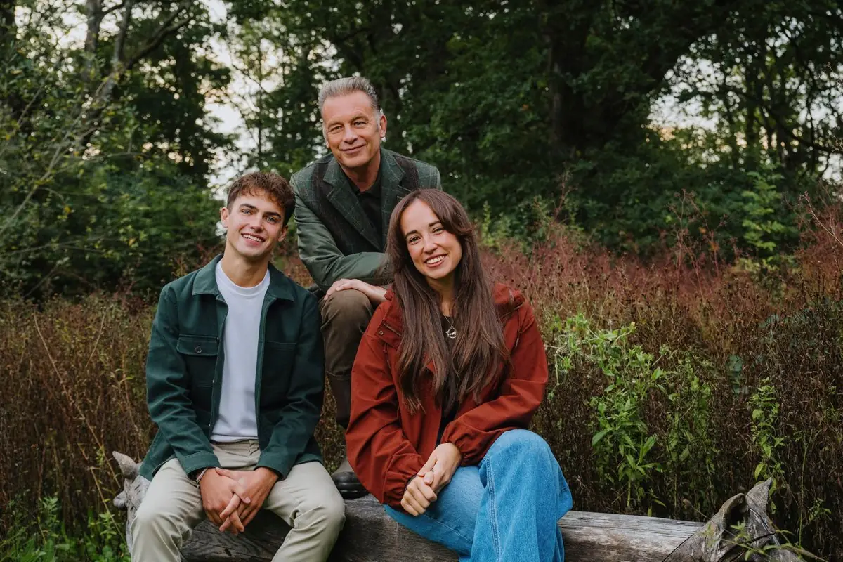 Chris Packham, Kyle Thomas and Megan McCubbin, hosts of Naturewatch
