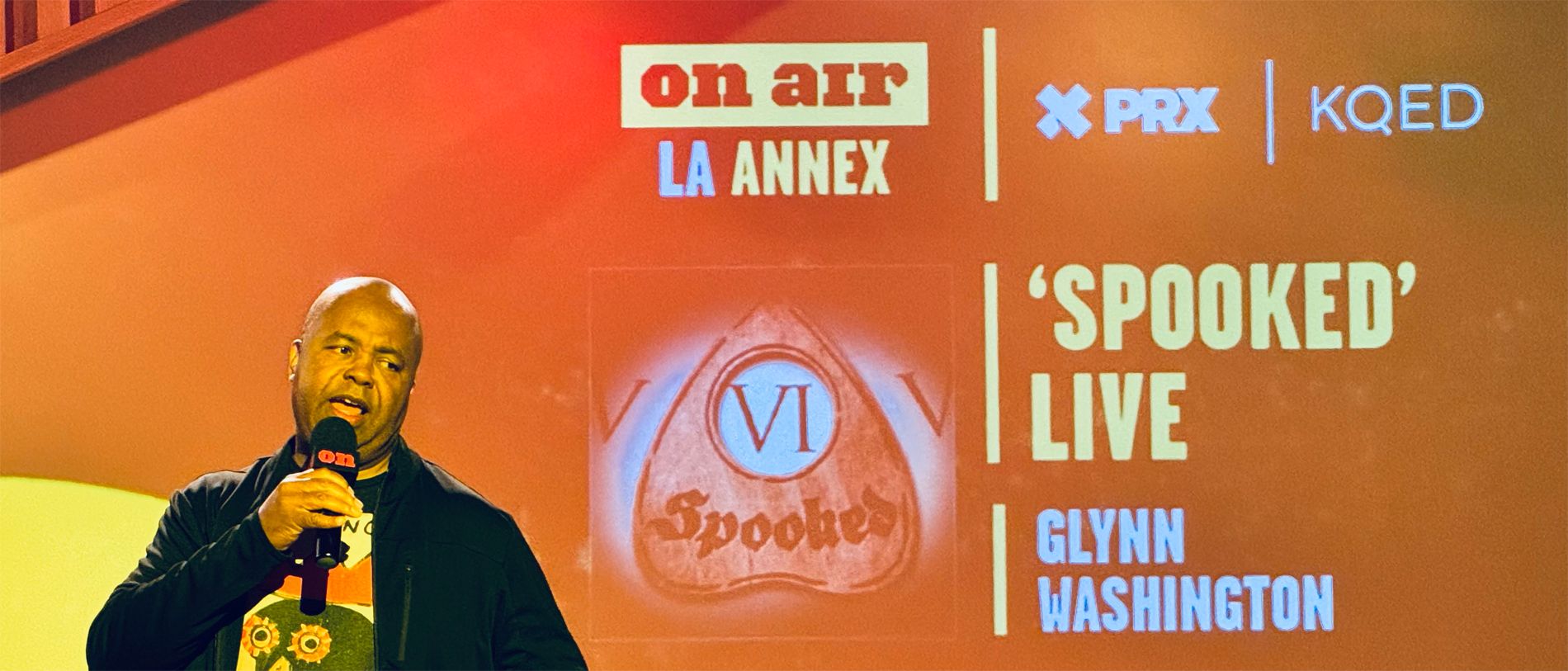 Glynn Washington at On Air Fest LA